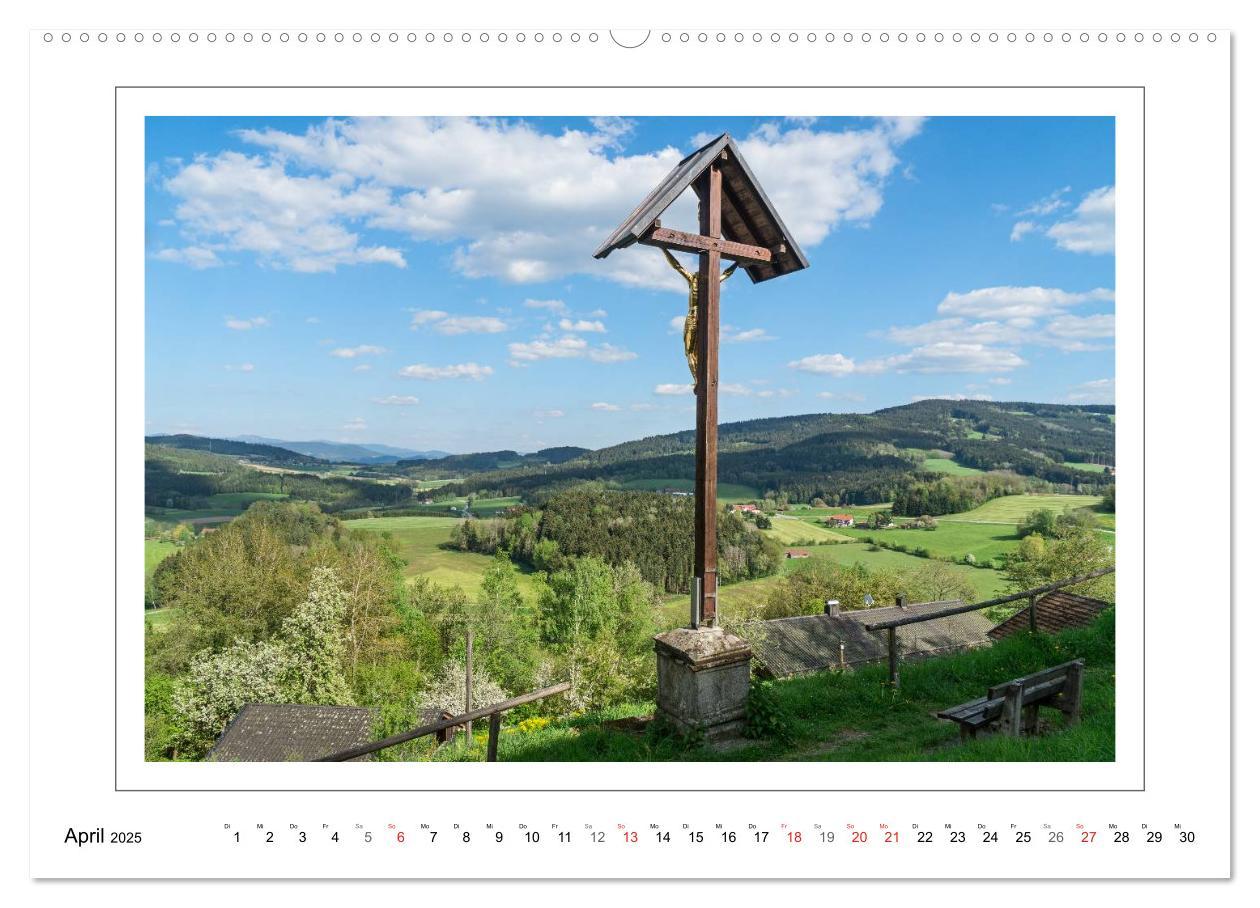 Bild: 9783435461813 | Unterwegs im Bayerischen Wald (Wandkalender 2025 DIN A2 quer),...