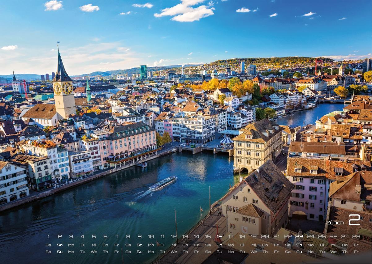 Bild: 9783986734367 | Schweiz - 2025 - Kalender DIN A3 | GP-Fever. de | Kalender | 15 S.