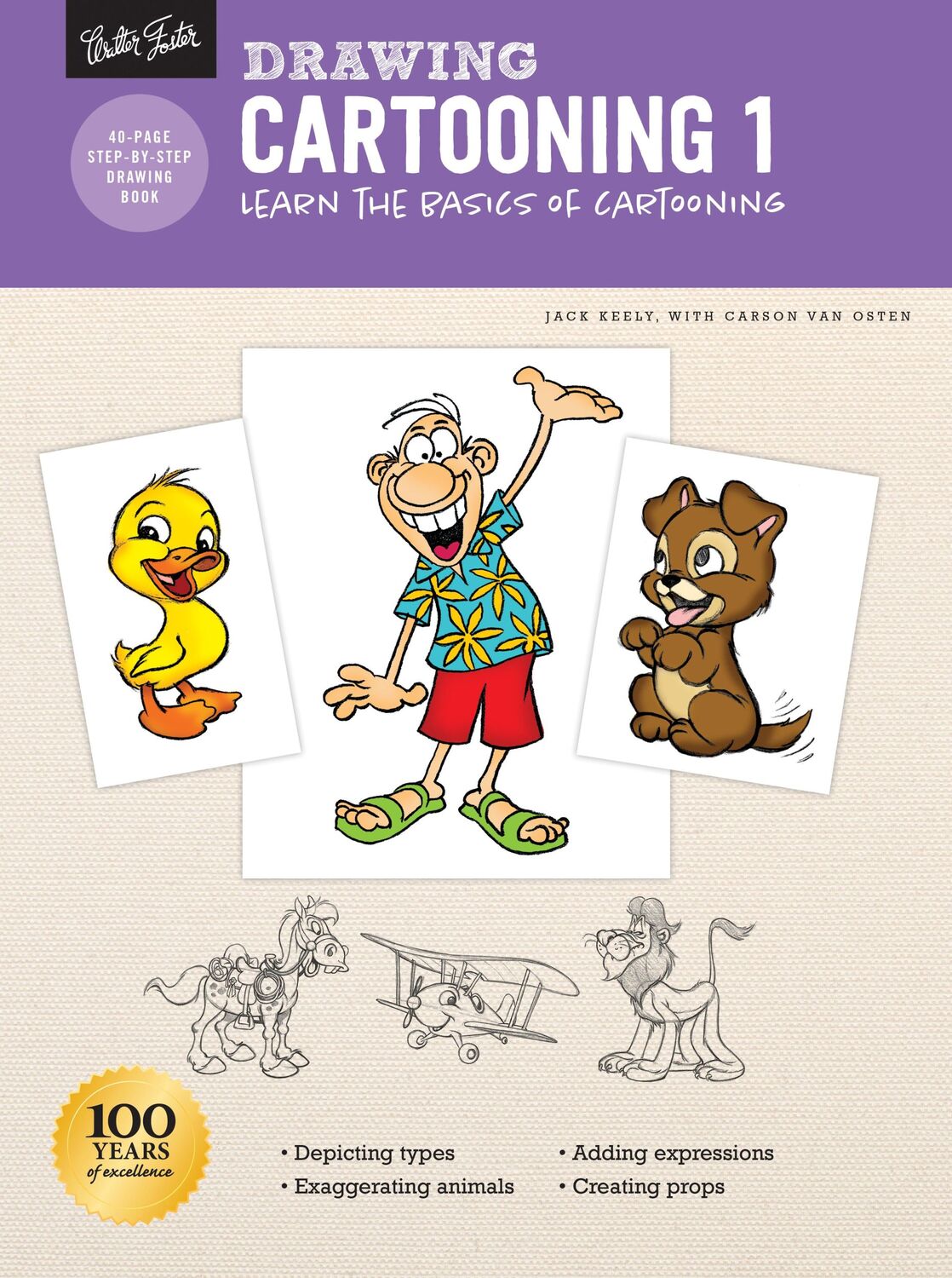 Cover: 9781633227811 | Drawing: Cartooning 1 | Learn the basics of cartooning | Osten (u. a.)