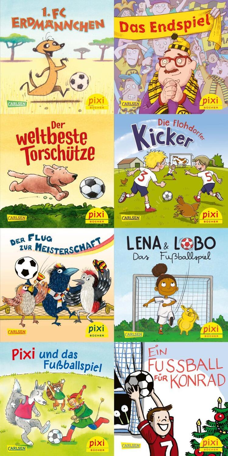 Cover: 9783551044990 | Pixi-8er-Set 285: Pixi und seine Fußball-Freunde (8x1 Exemplar) | Buch