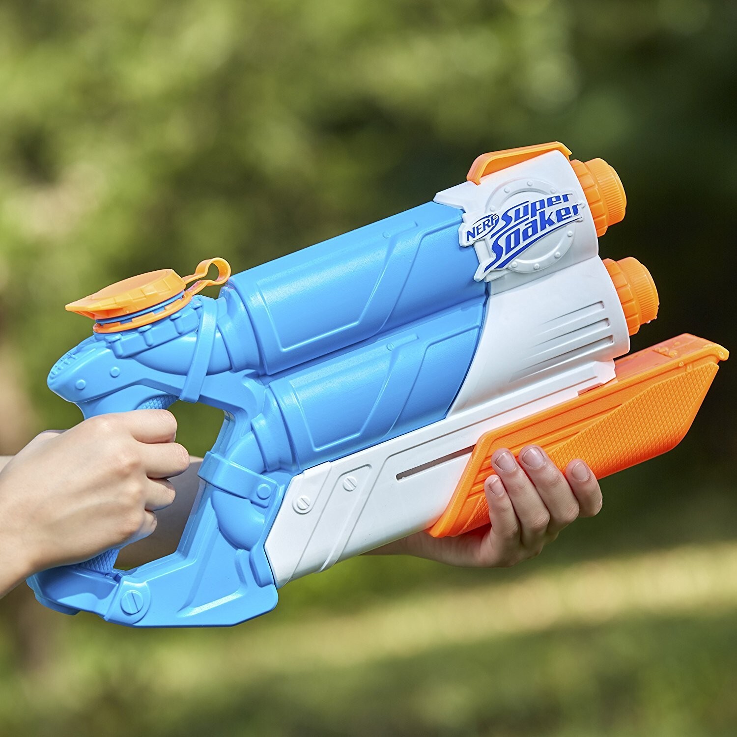 Cover: 5010993447367 | NERF Super Soaker: Twin Tide Blaster (Wasserpistole) | E0024EU40