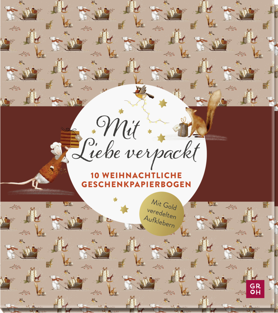 Cover: 4036442010396 | Mit Liebe verpackt - 10 weihnachtliche Geschenkpapierbogen | Verlag