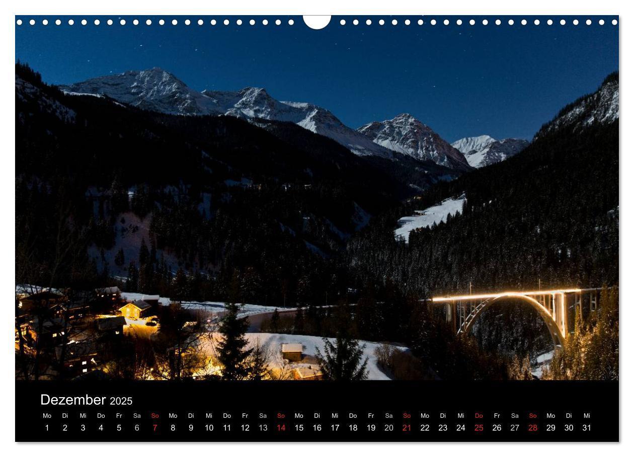 Bild: 9783435815371 | Graubünden - Die schönsten Bilder (Wandkalender 2025 DIN A3 quer),...