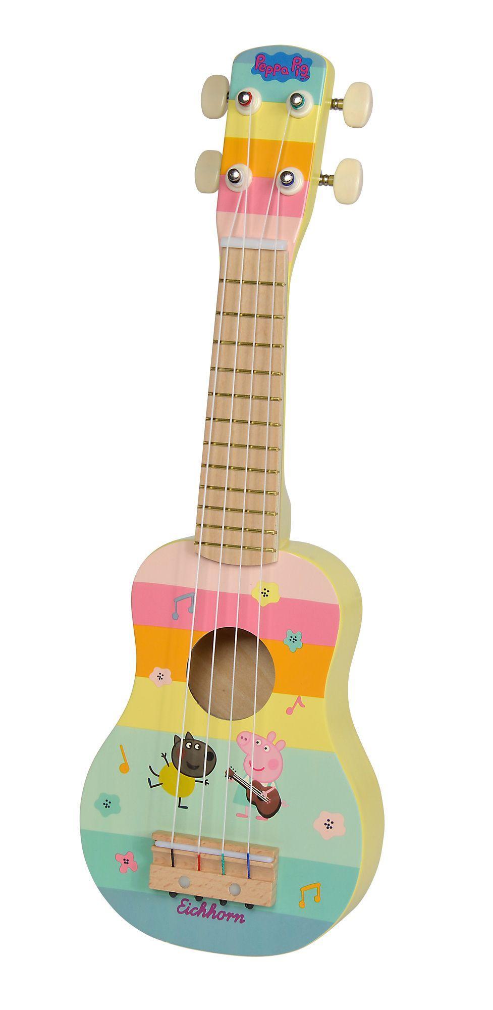 Bild: 4003046010428 | Peppa Pig Holz Ukulele 43cm | Spiel | 109265760 | Deutsch | 2023