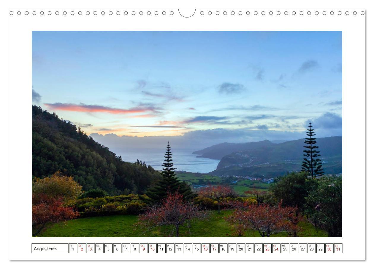 Bild: 9783435348107 | São Miguel - Naturschönheit der Azoren (Wandkalender 2025 DIN A3...