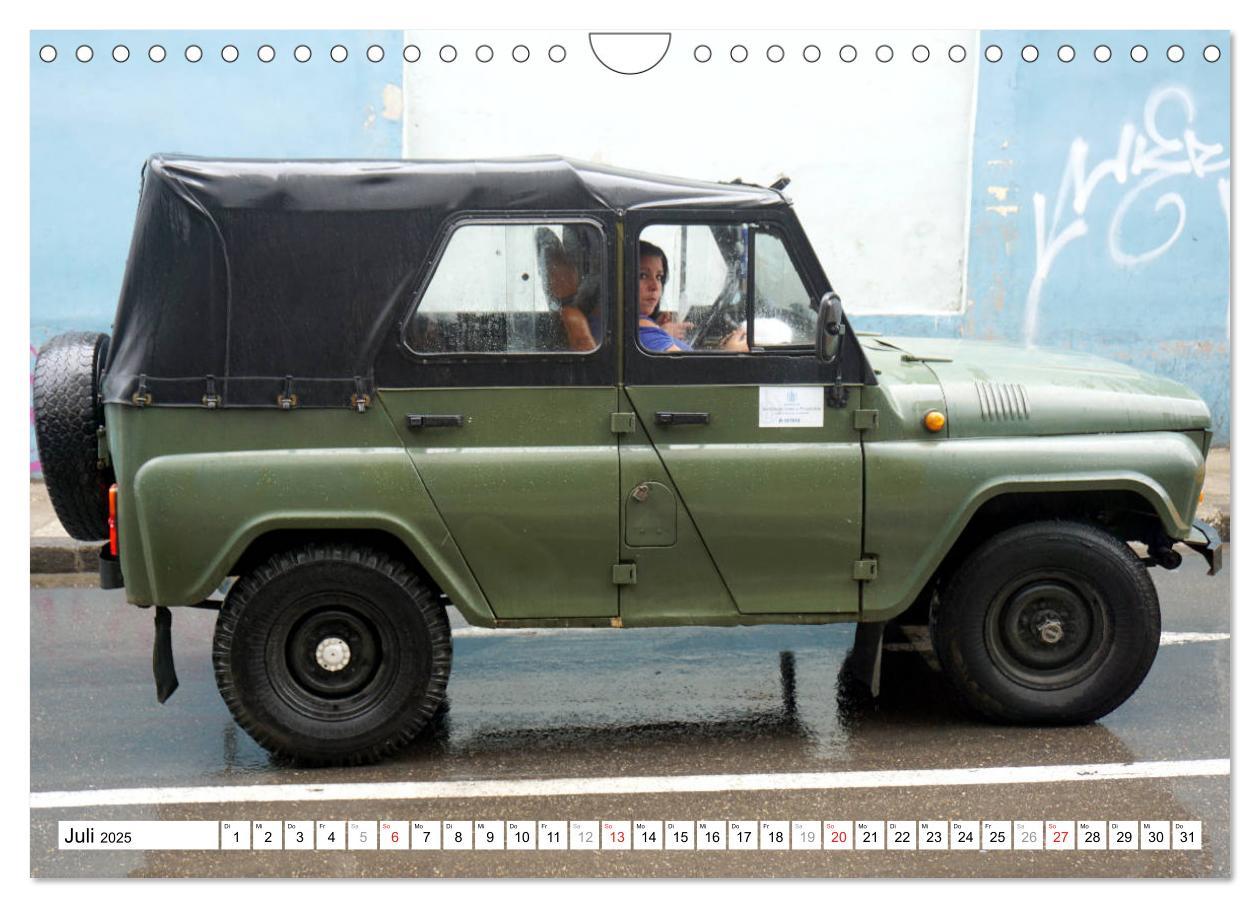 Bild: 9783435226214 | Sowjet-Legende - Der Geländewagen UAZ-469 in Kuba (Wandkalender...