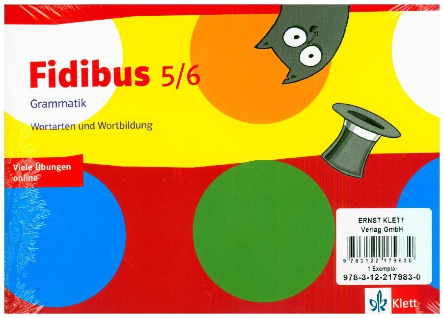 Cover: 9783122179830 | Fidibus Paket Grammatik. 3 Arbeitshefte Klasse 5/6 | Broschüre | 2018