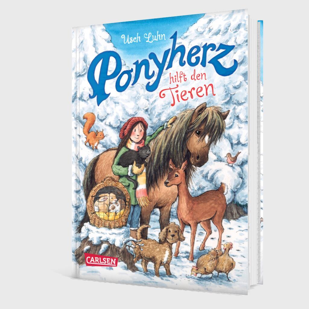 Bild: 9783551653239 | Ponyherz 22: Ponyherz hilft den Tieren | Usch Luhn (u. a.) | Buch