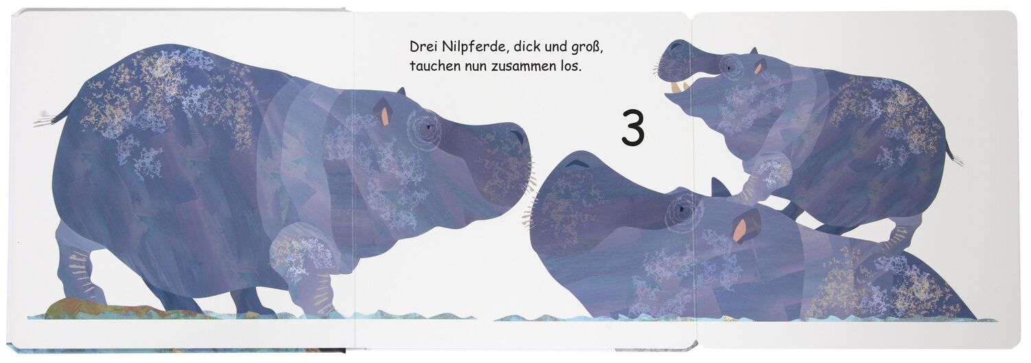 Bild: 9783831038305 | Tiere zählen 1 2 3 | Pappbilderbuch mit Ausklappseiten ab 2 Jahren