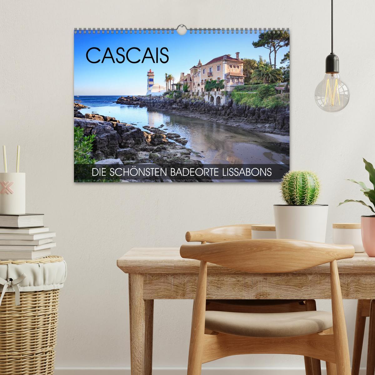 Bild: 9783435244737 | CASCAIS - die schönsten Badeorte Lissabons (Wandkalender 2025 DIN...