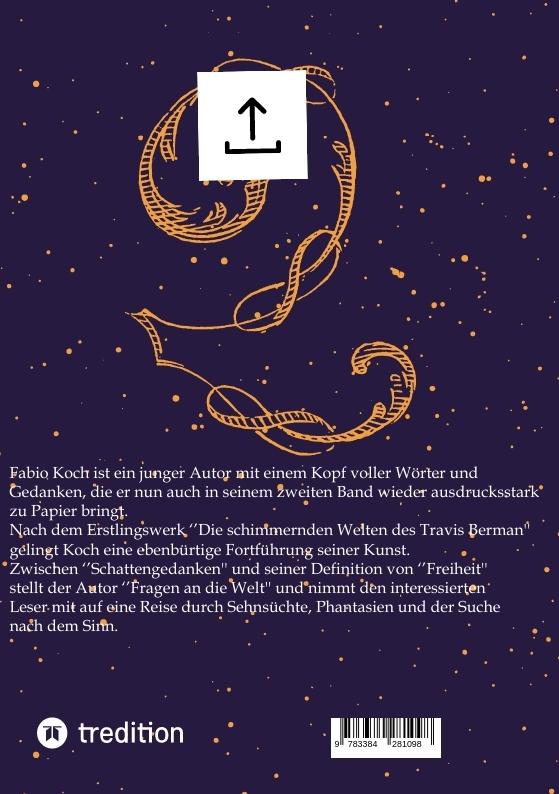 Rückseite: 9783384281098 | Die Wunderwelten des Travis Berman | Gedichte und Poesie | Fabio Koch