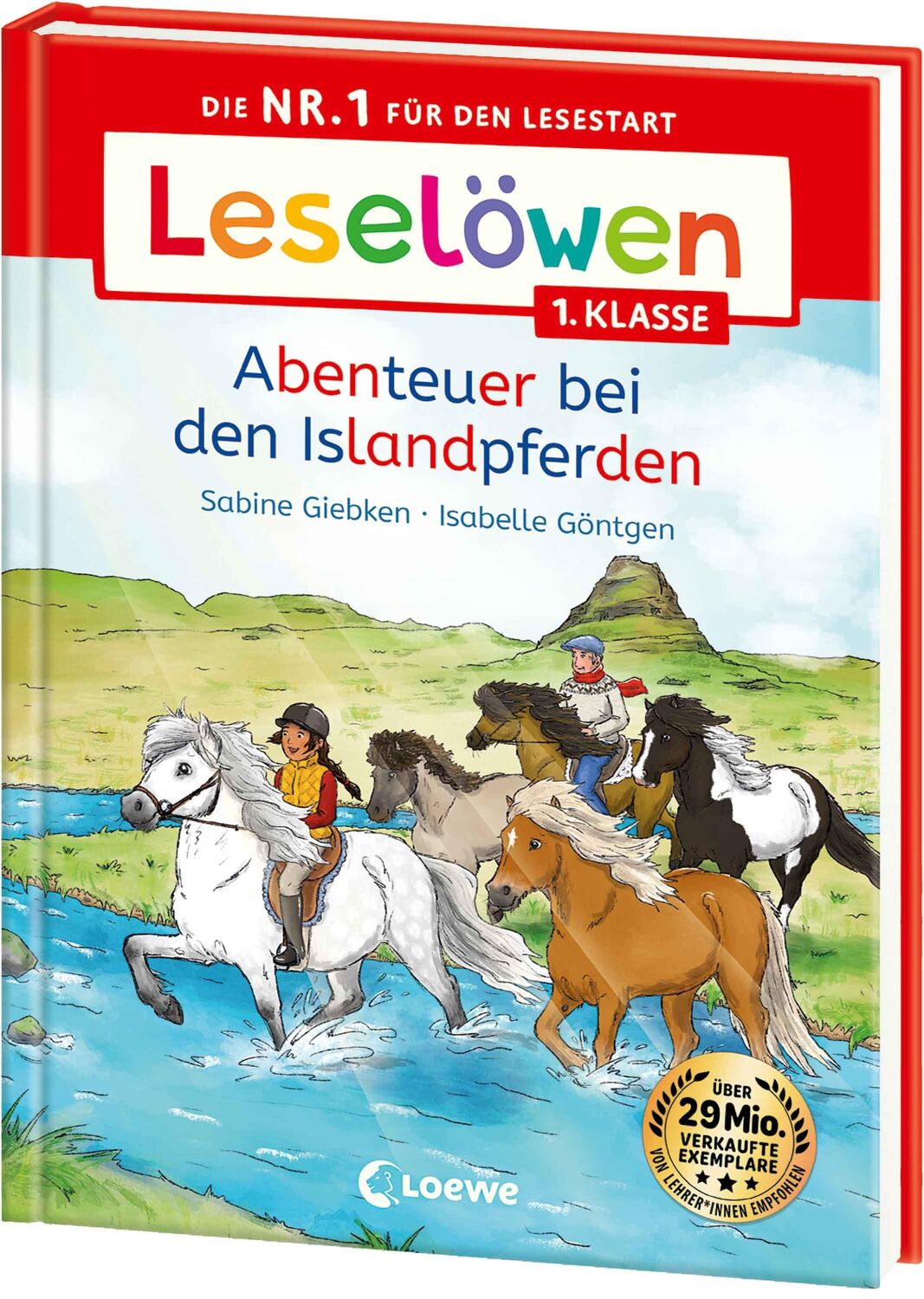 Cover: 9783743217492 | Leselöwen 1. Klasse - Abenteuer bei den Islandpferden | Sabine Giebken