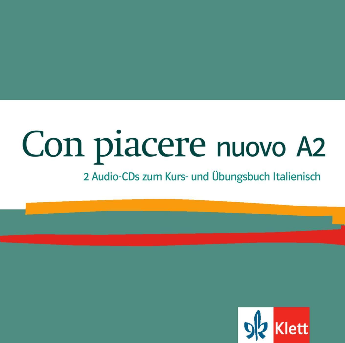 Cover: 9783125252165 | Con piacere nuovo A2. 2 Audio-CDs | Audio-CD | Con piacere nuovo