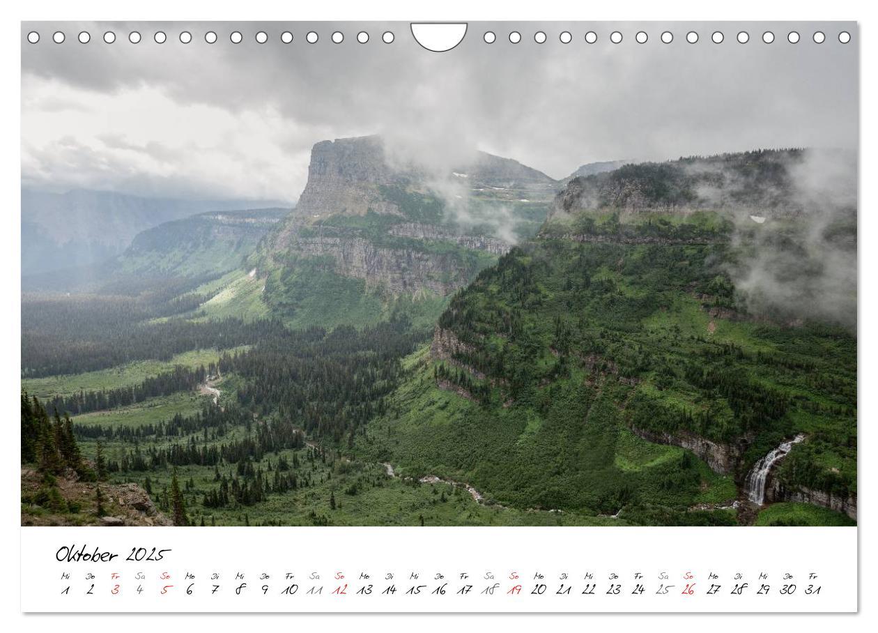 Bild: 9783435666089 | Glacier National Park Montana - USA (Wandkalender 2025 DIN A4...