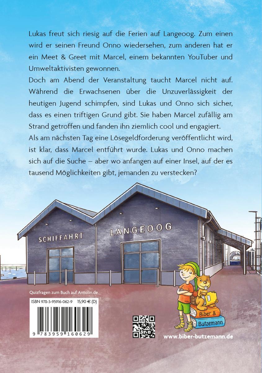 Rückseite: 9783959160629 | Ziemlich beste Ferien 2 - Abenteuer auf Langeoog | Luisa Hartmann