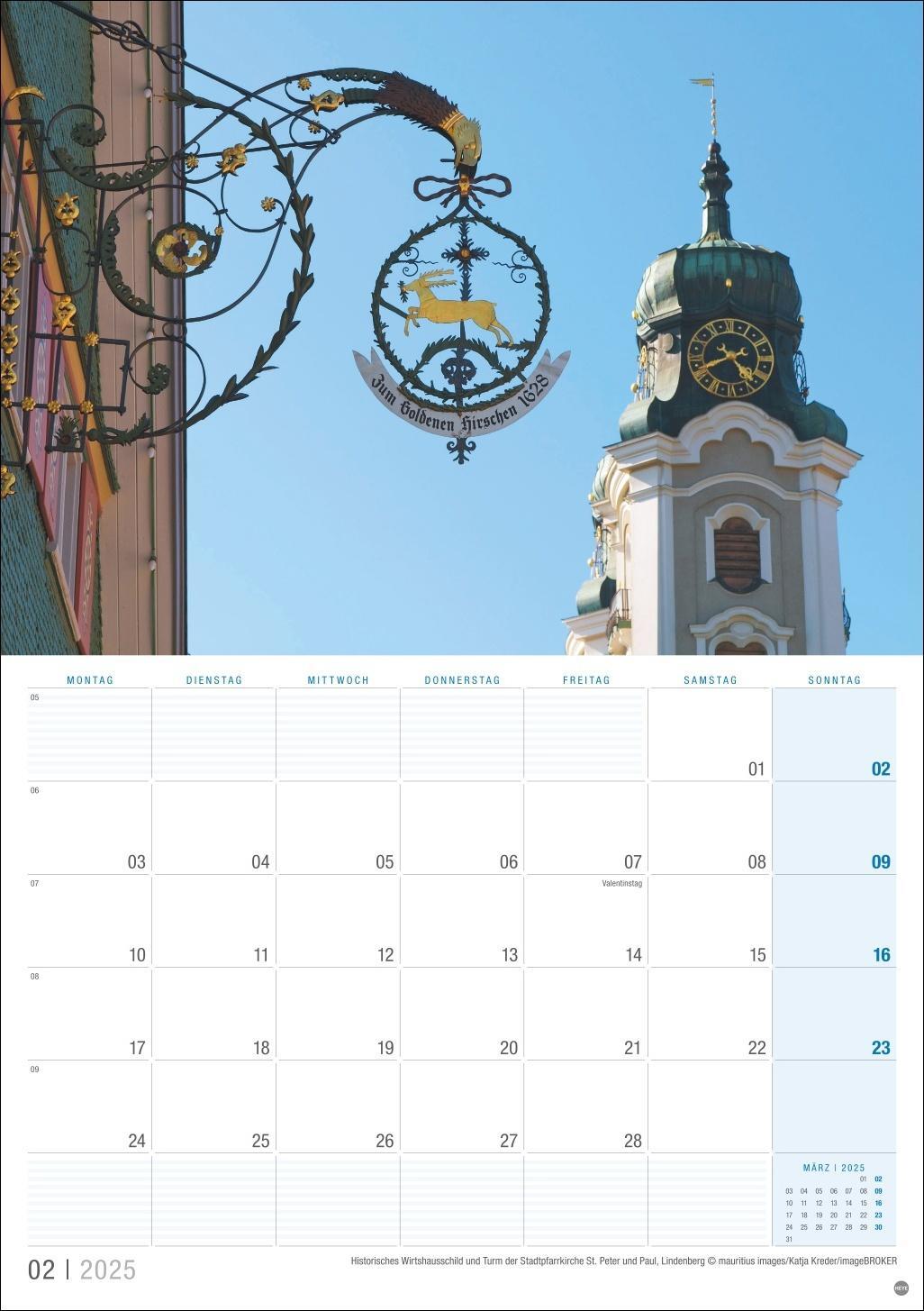 Bild: 9783756408351 | Allgäu Planer 2025 | Kalender | 13 S. | Deutsch | 2025 | Heye