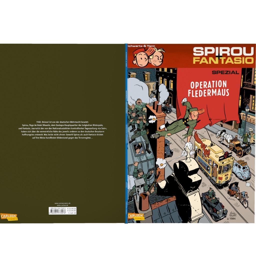 Bild: 9783551776976 | Spirou und Fantasio Spezial 09. Operation Fledermaus | Taschenbuch