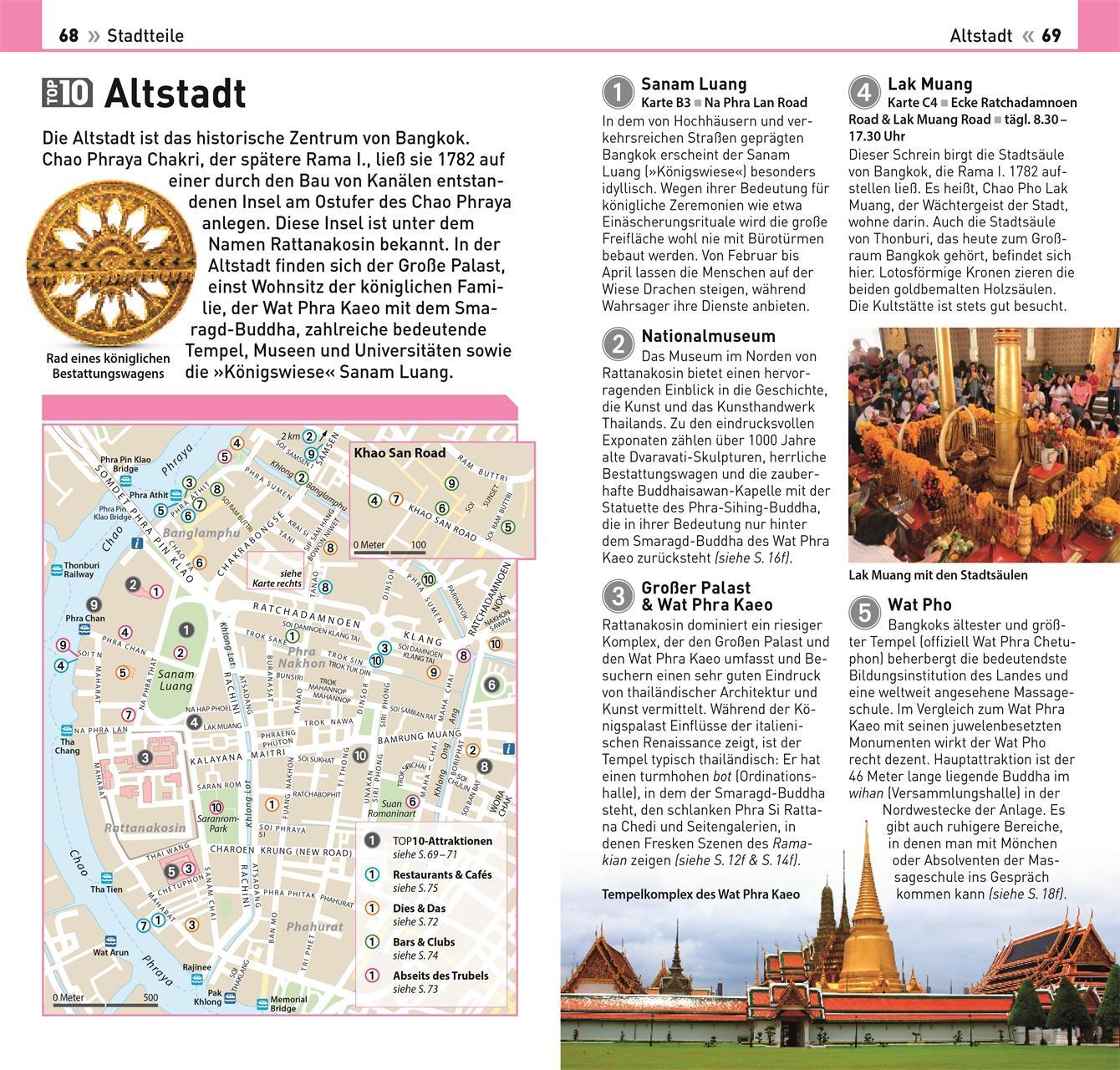 Bild: 9783734207549 | TOP10 Reiseführer Bangkok | Ron Emmons | Taschenbuch | 128 S. | 2023