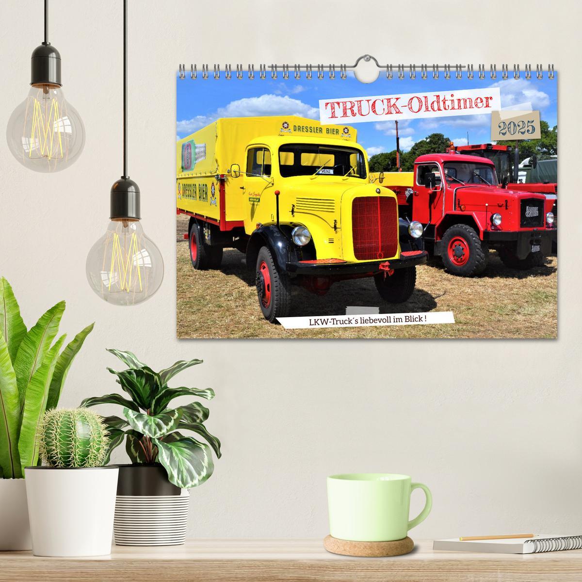 Bild: 9783383932656 | TRUCK - Oldtimer (Wandkalender 2025 DIN A4 quer), CALVENDO...