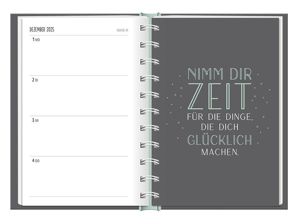 Bild: 9783986360788 | Terminplaner 2025 Nimm dir Zeit | Terminplaner Hardcover | Original