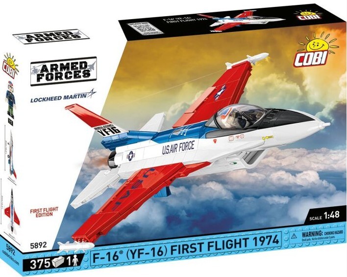 Cover: 5902251058920 | COBI Armed Forces 5892 - F-16 (YF-16) First Flight 1974, Kampf- und...