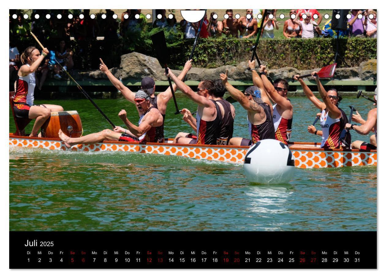 Bild: 9783435420087 | Drachenboot - MissionRome (Wandkalender 2025 DIN A4 quer), CALVENDO...