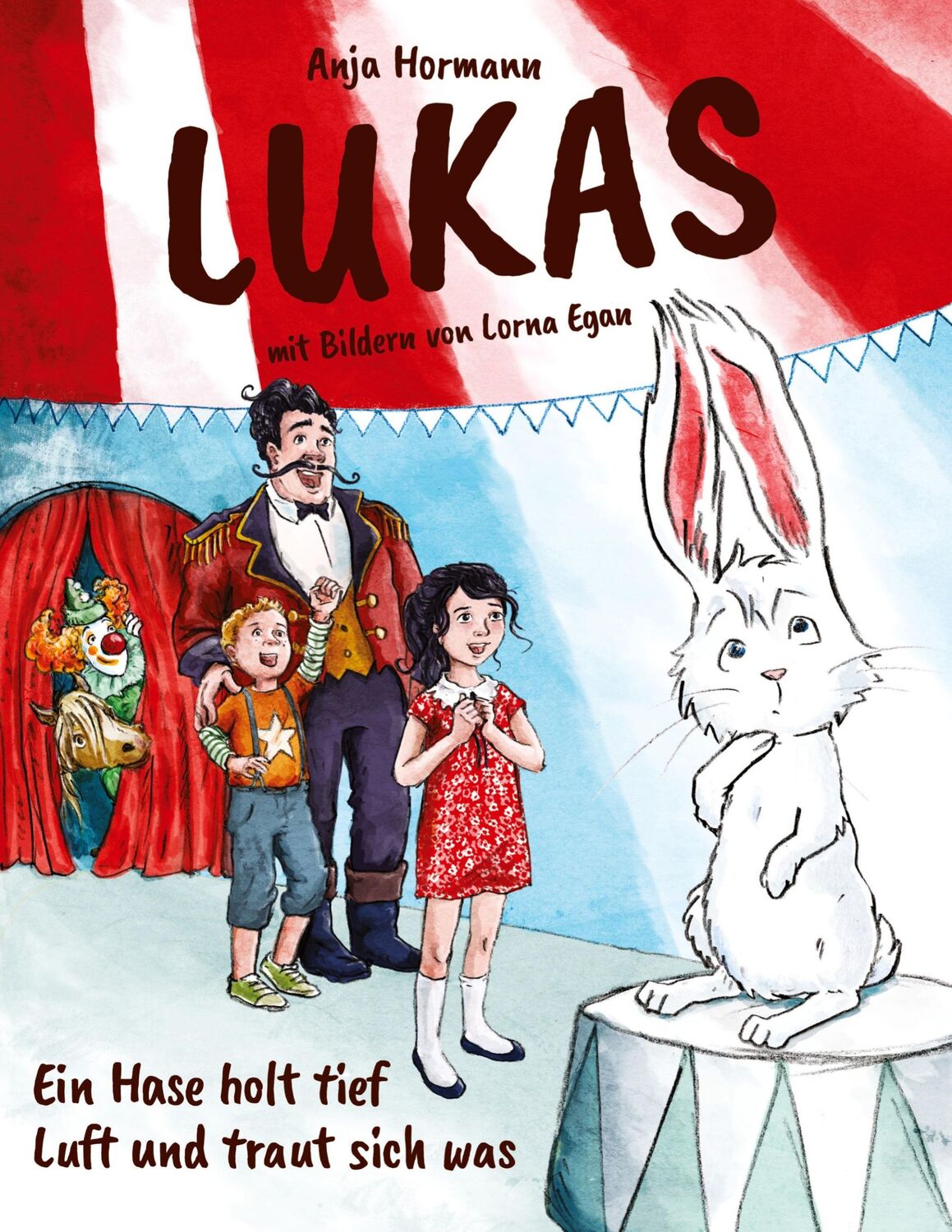 Cover: 9783347285774 | Lukas - Ein Hase holt tief Luft und traut sich was | Anja Hormann