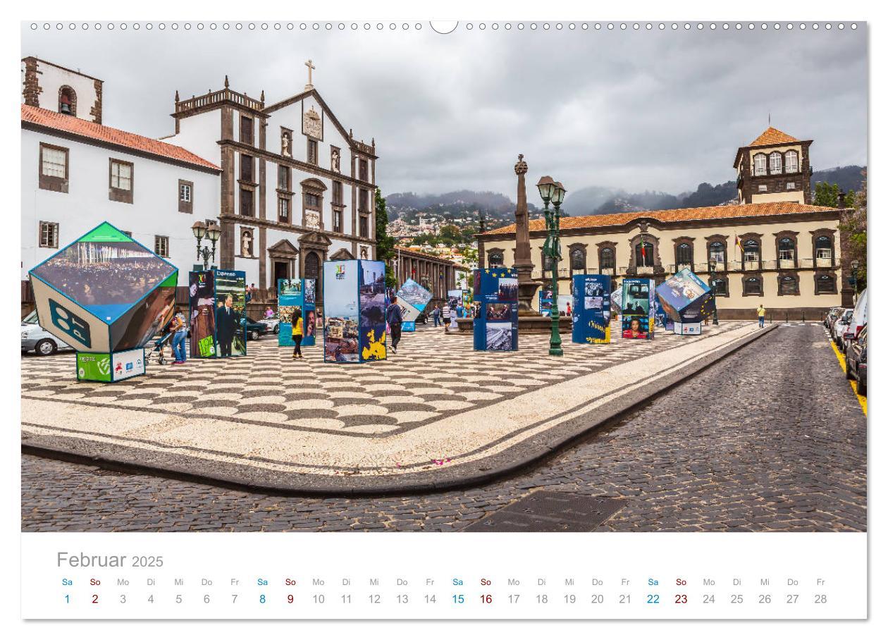 Bild: 9783435244836 | Funchal - Madeiras stolze Hauptstadt (Wandkalender 2025 DIN A2...