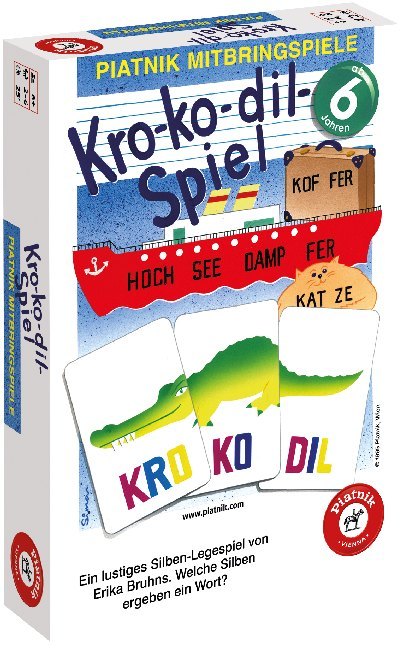 Cover: 9001890705502 | Kro-ko-dil-Spiel (Kartenspiel) | Spiel | In Spielebox | 705502 | 2001