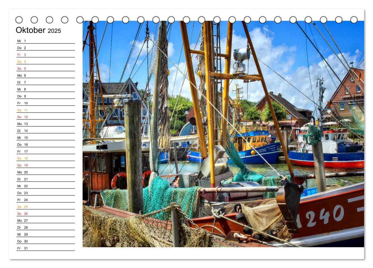 Bild: 9783457239681 | Ostfriesland - maritim pur (Tischkalender 2025 DIN A5 quer),...