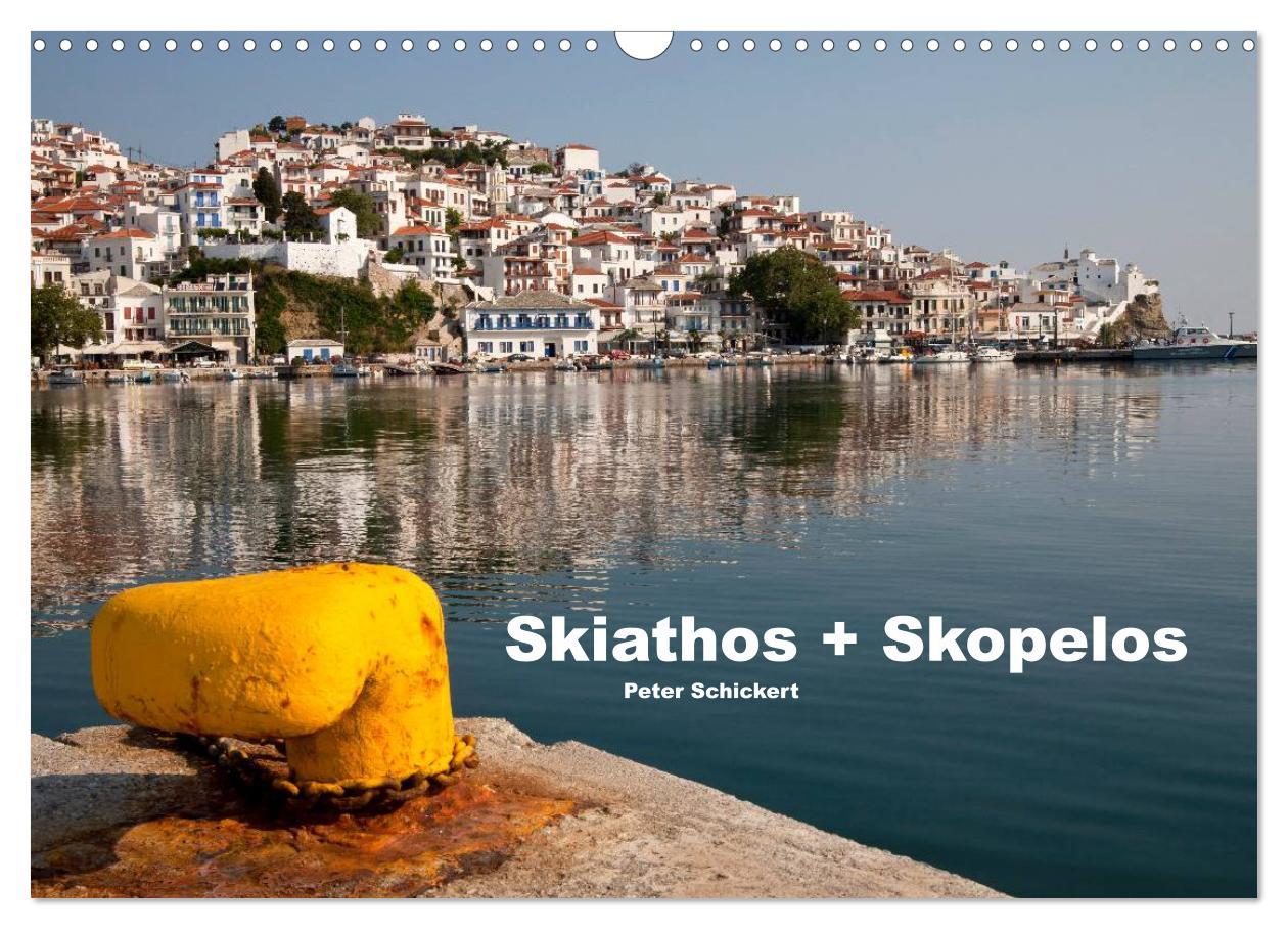 Cover: 9783435741472 | Skiathos + Skopelos (Wandkalender 2025 DIN A3 quer), CALVENDO...