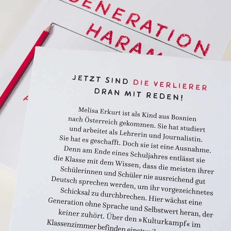 Bild: 9783552072107 | Generation haram | Melisa Erkurt | Buch | 192 S. | Deutsch | 2020