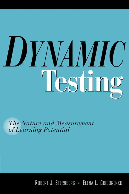 Cover: 9780521778145 | Dynamic Testing | The Nature and Measurement of Learning Potential