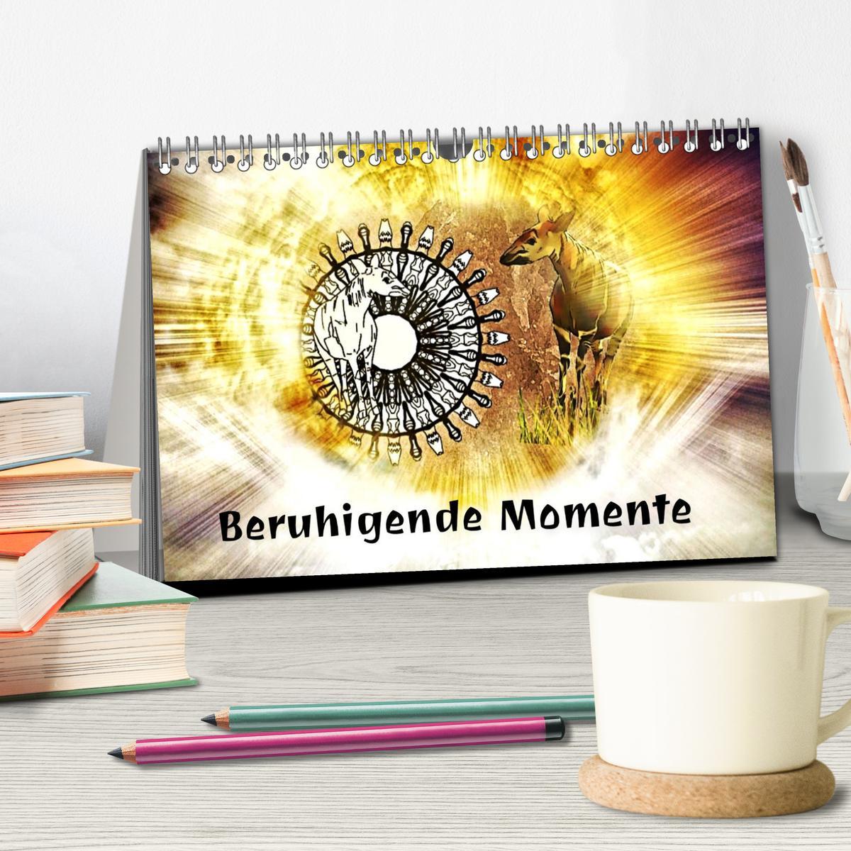 Bild: 9783383979347 | Mandalas 2025 - Beruhigende Momente (Tischkalender 2025 DIN A5...