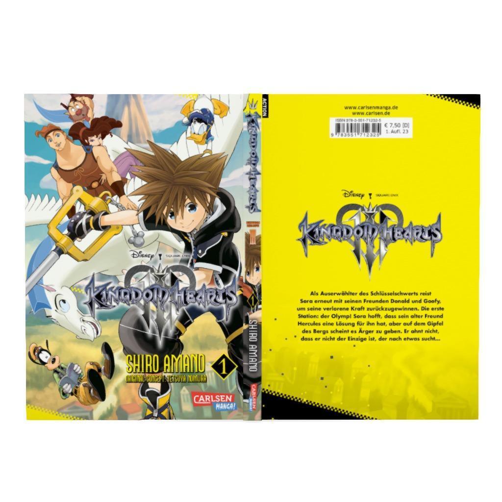 Bild: 9783551712325 | Kingdom Hearts III 1 | Shiro Amano (u. a.) | Taschenbuch | 160 S.