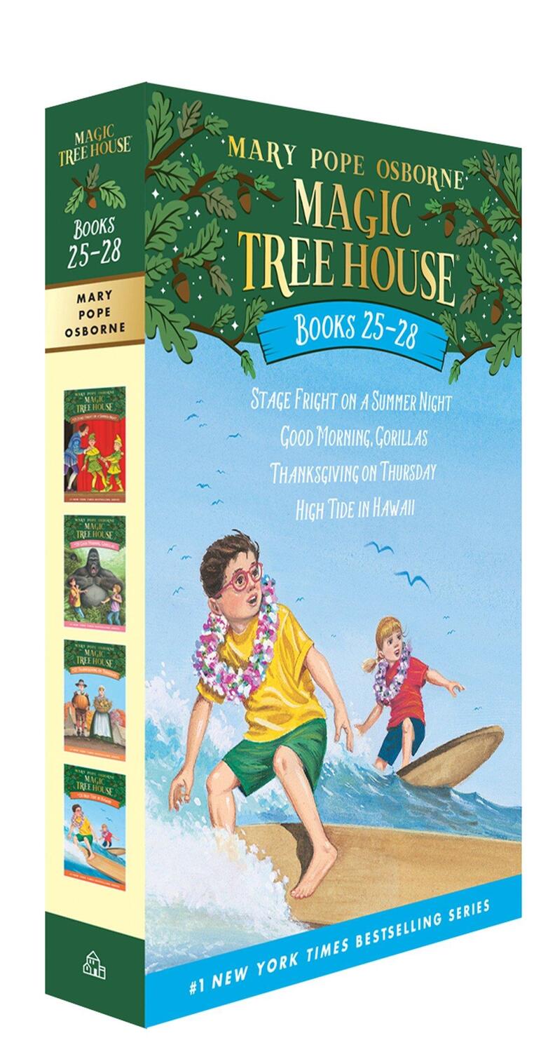 Cover: 9780399549564 | Magic Tree House Books 25-28 Boxed Set | Mary Pope Osborne | Box