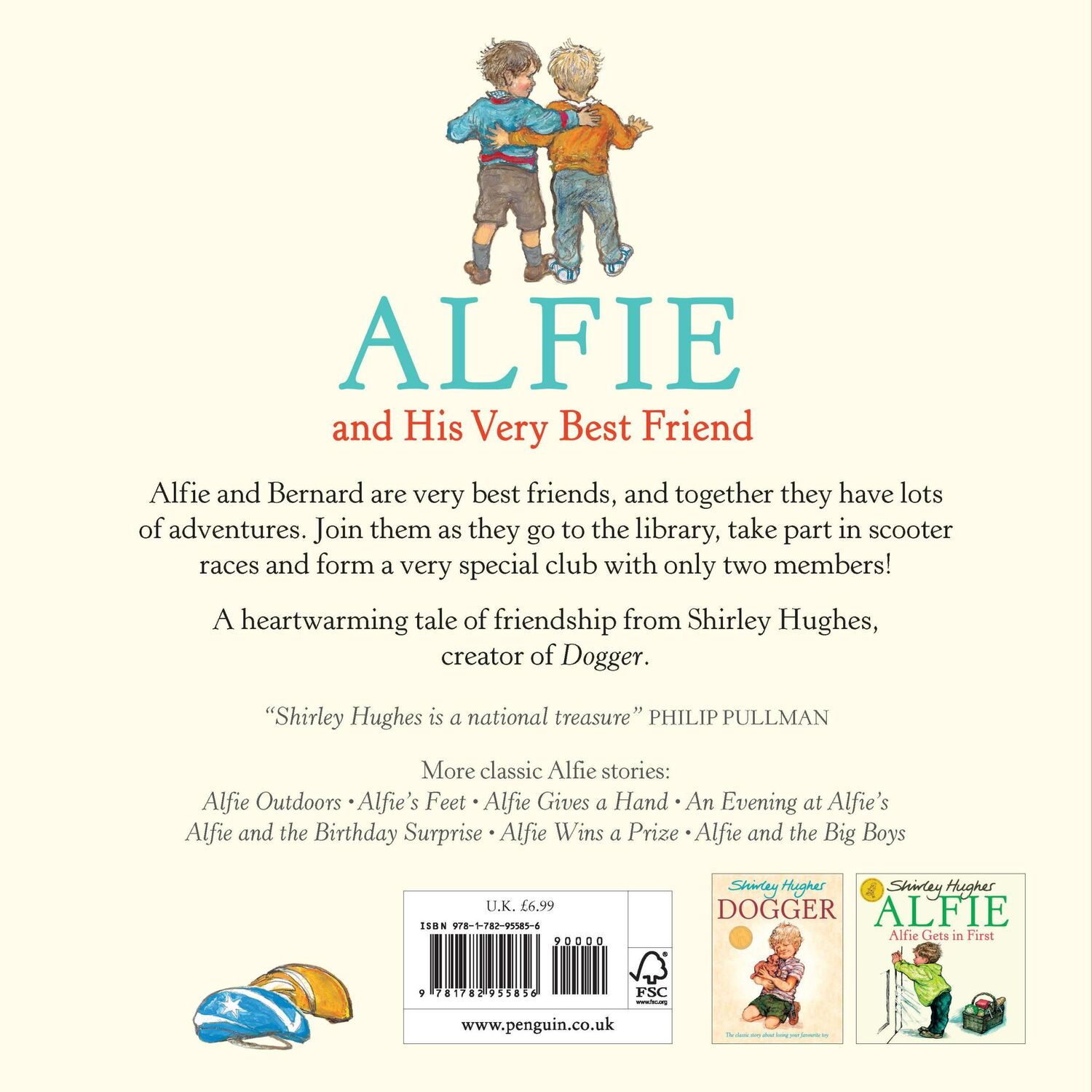 Rückseite: 9781782955856 | Alfie and His Very Best Friend | Shirley Hughes | Taschenbuch | 2017