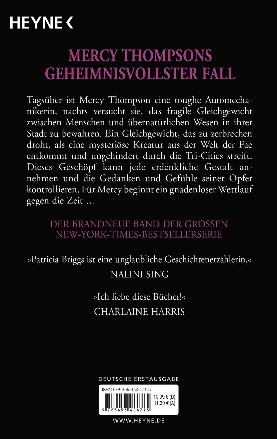 Bild: 9783453424715 | Feuerkuss | Mercy Thompson 12 - Roman | Patricia Briggs | Taschenbuch