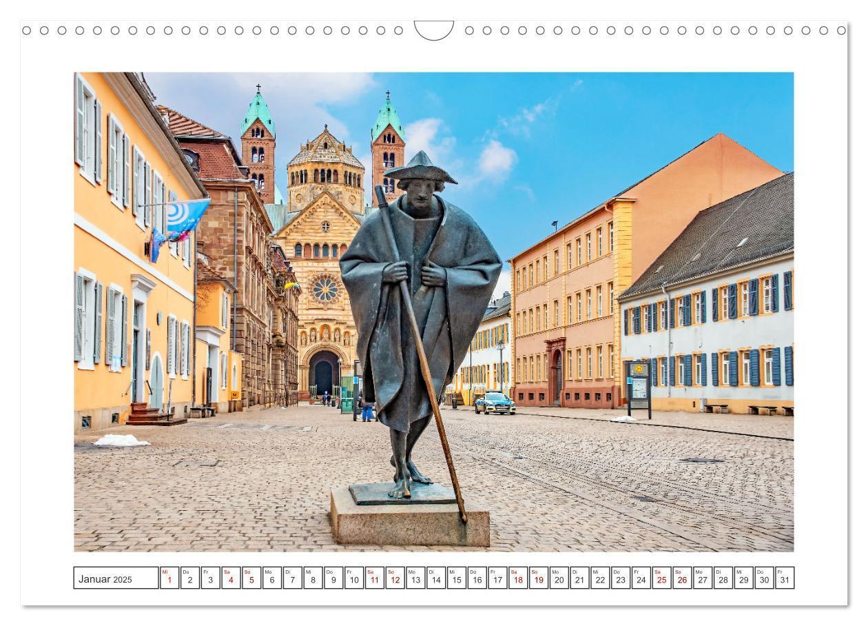 Bild: 9783383892868 | Stadt Speyer - wunderschönes Reiseziel (Wandkalender 2025 DIN A3...