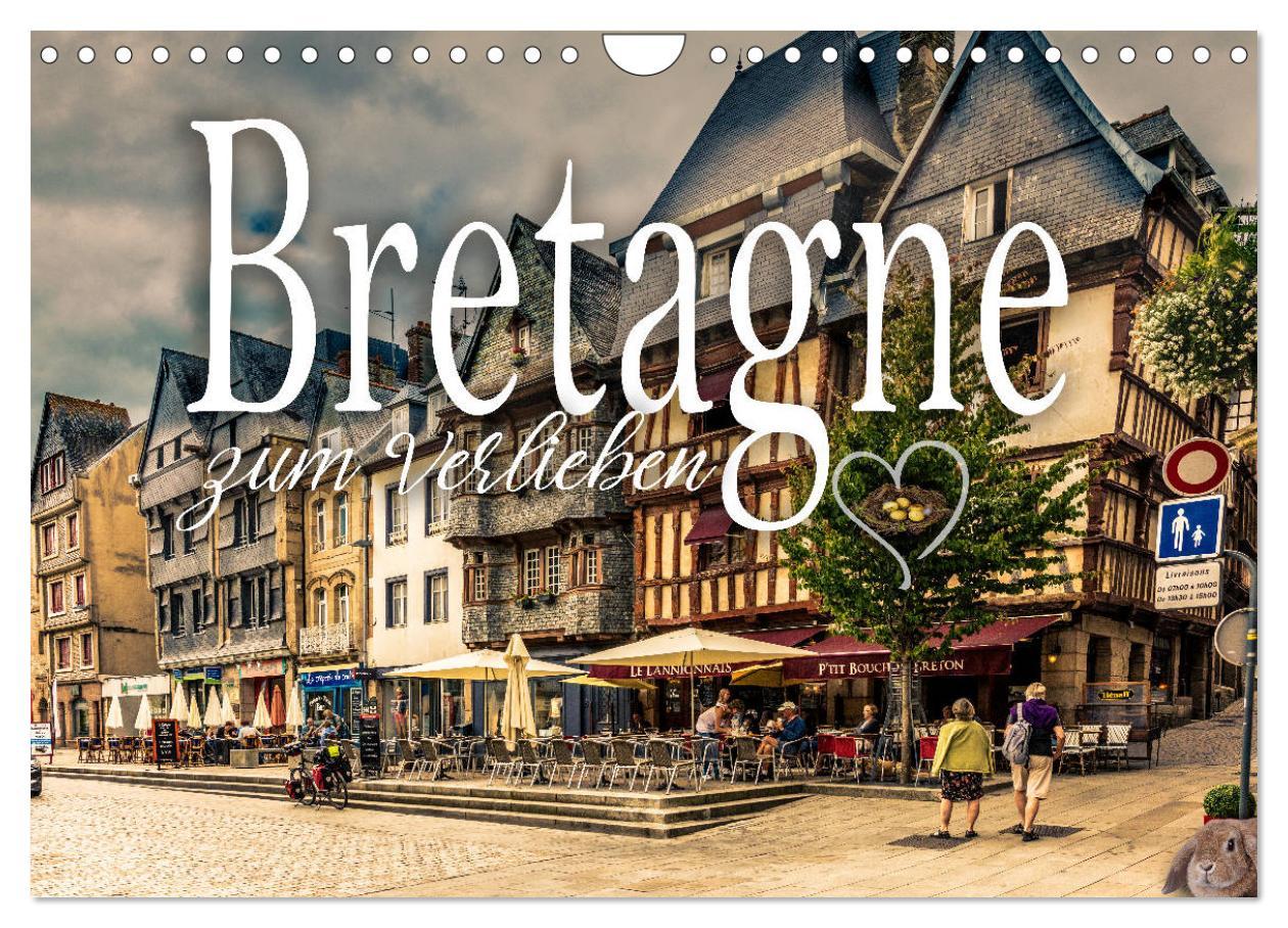 Cover: 9783435262328 | Bretagne zum Verlieben (Wandkalender 2025 DIN A4 quer), CALVENDO...