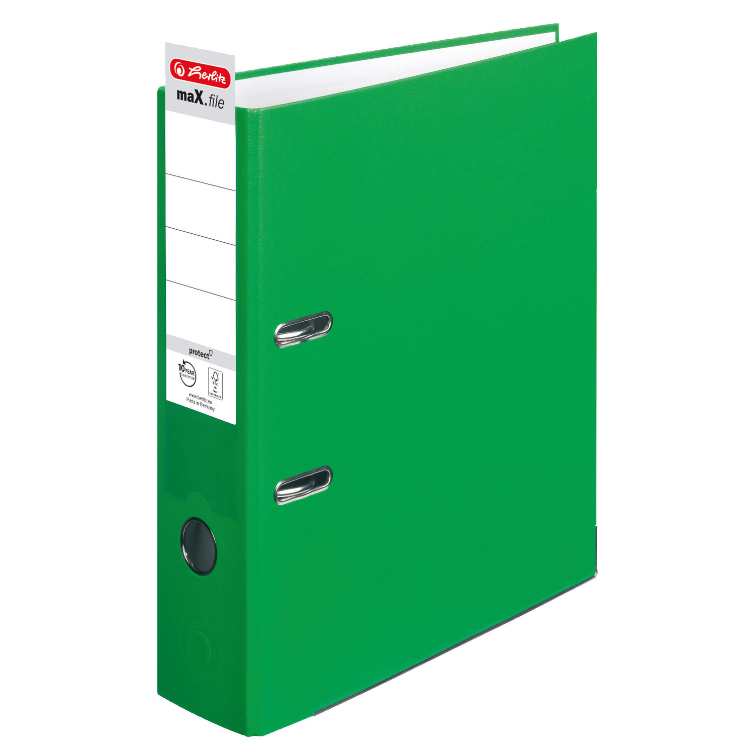 Cover: 4008110391601 | Herlitz Ordner maX.file protect A4 8cm hellgrün | 11053667 | 2020