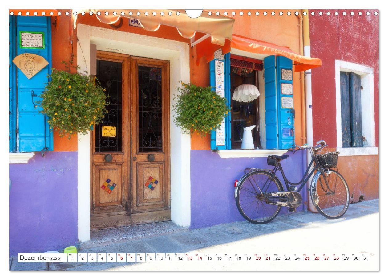 Bild: 9783383960697 | Venedig und Burano - Lagunenstadt und bunte Häuser (Wandkalender...