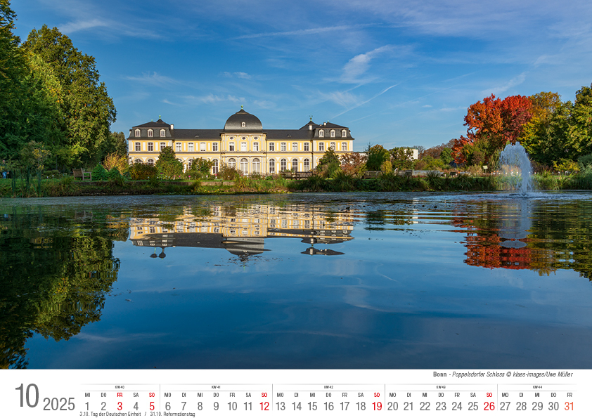 Bild: 9783965352131 | Bonn 2025 Bildkalender A4 quer, spiralgebunden | Holger Klaes | 2025