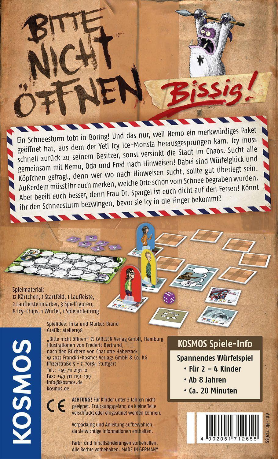 Bild: 4002051712655 | Bitte nicht öffnen - Bissig! | Spiel | Deutsch | 2022 | Kosmos