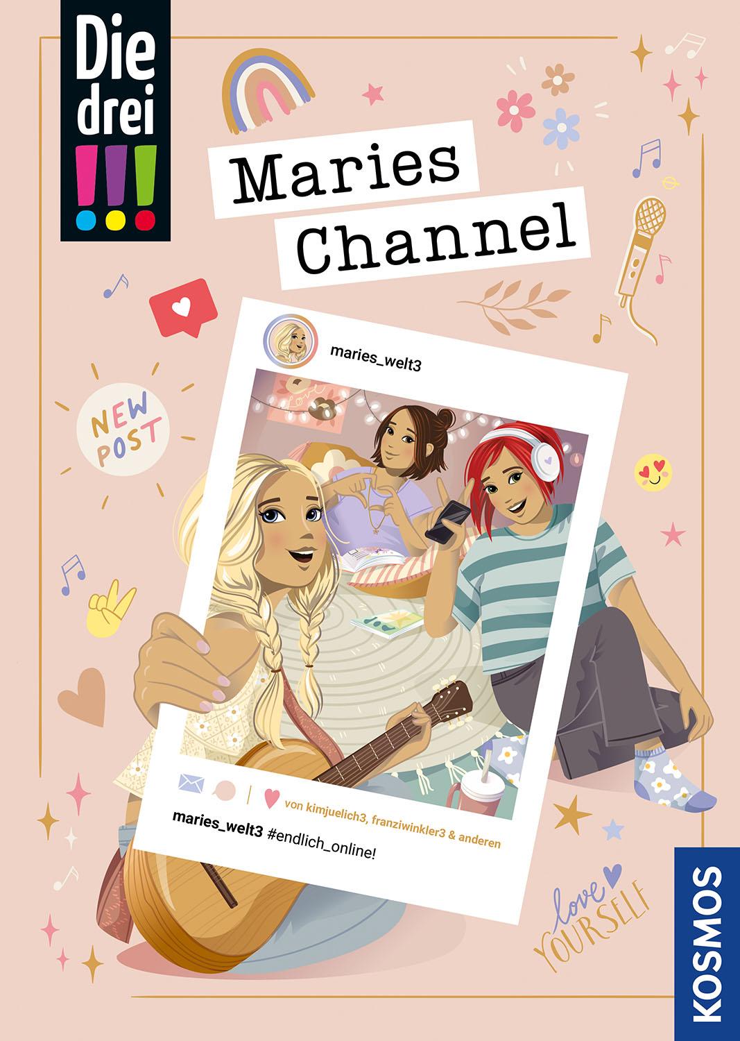 Cover: 9783440178591 | Die drei !!!, Maries Channel, #endlich_online | Sina Flammang | Buch