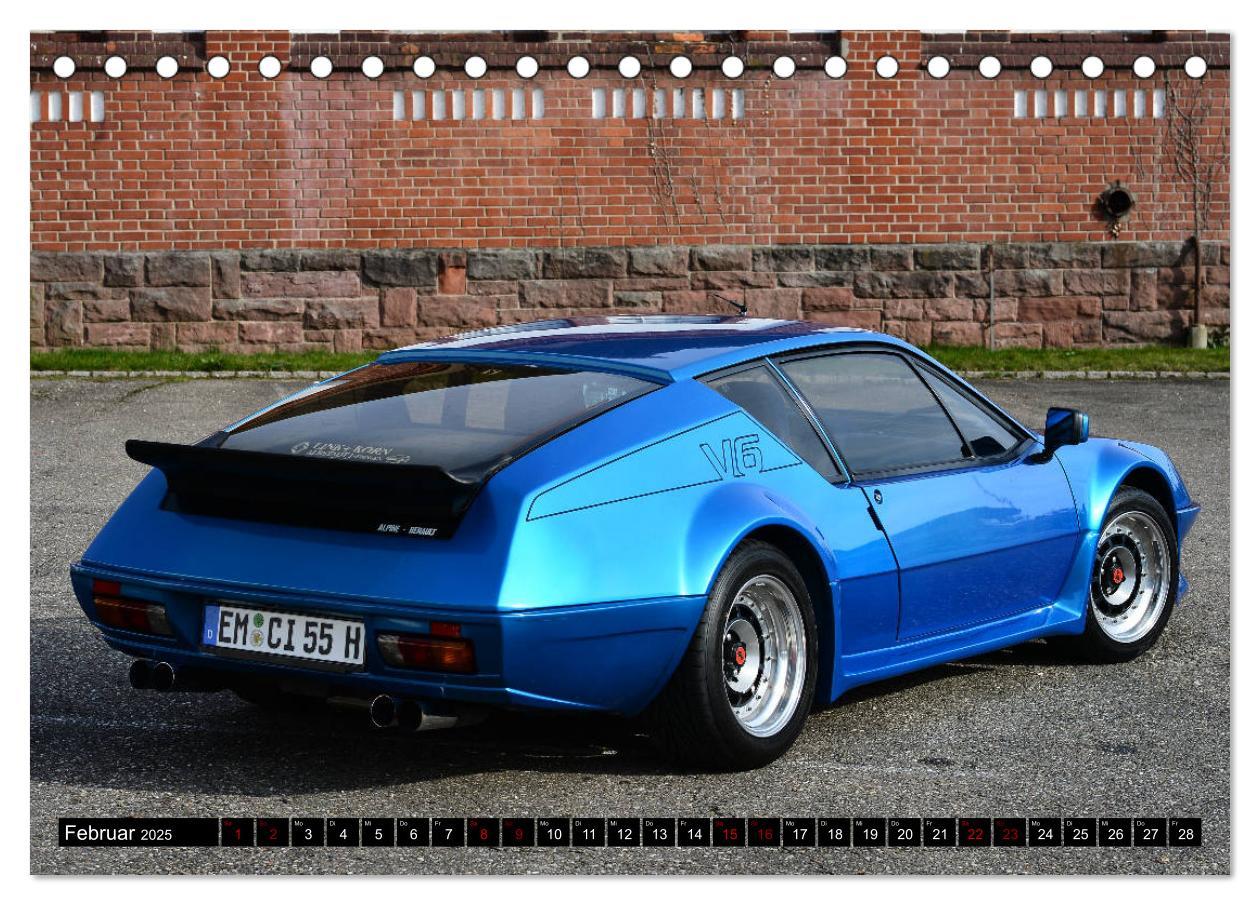 Bild: 9783435364633 | Renault Alpine A310 V6 (Tischkalender 2025 DIN A5 quer), CALVENDO...