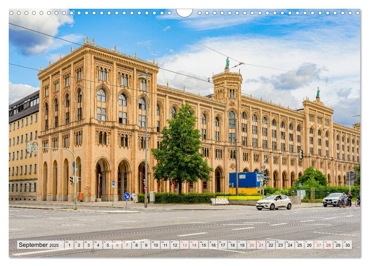 Bild: 9783435211555 | München Impressionen (Wandkalender 2025 DIN A3 quer), CALVENDO...