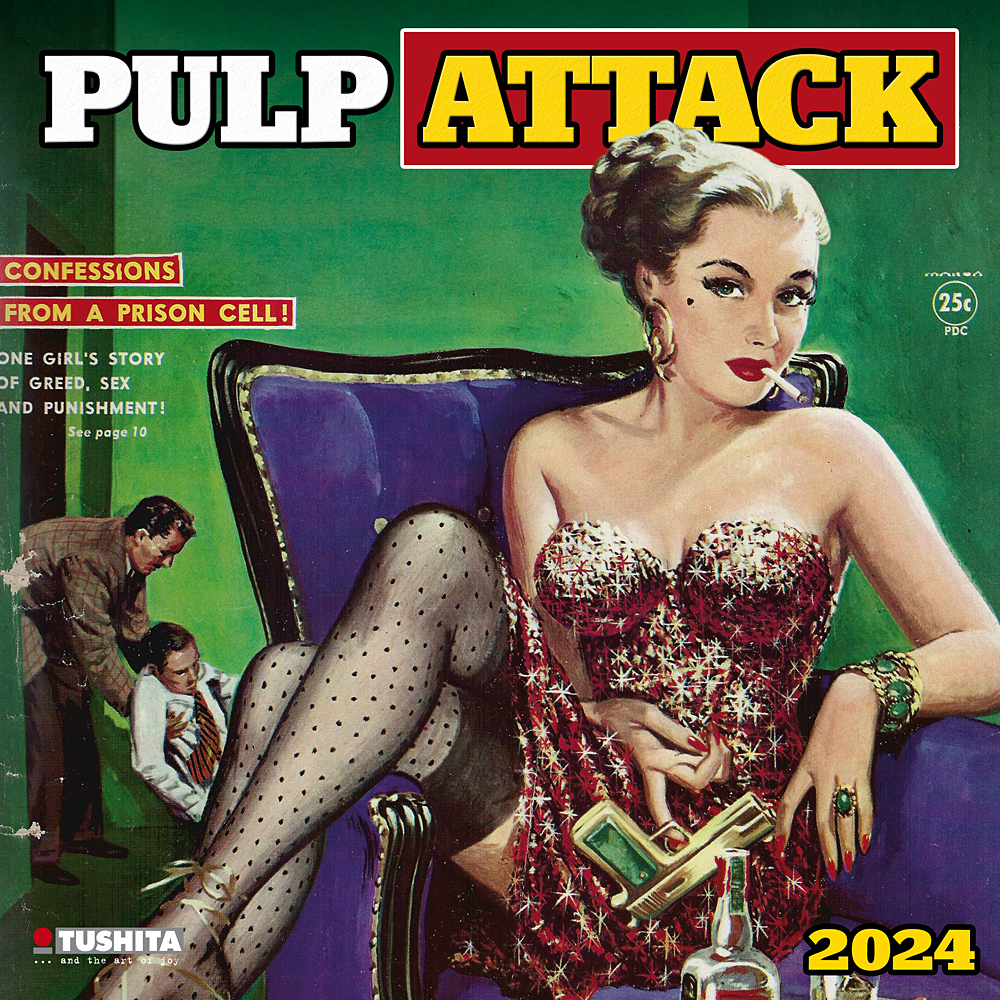 Cover: 9783959292306 | Pulp Attack 2024 | Kalender 2024 | Kalender | Drahtheftung | 28 S.