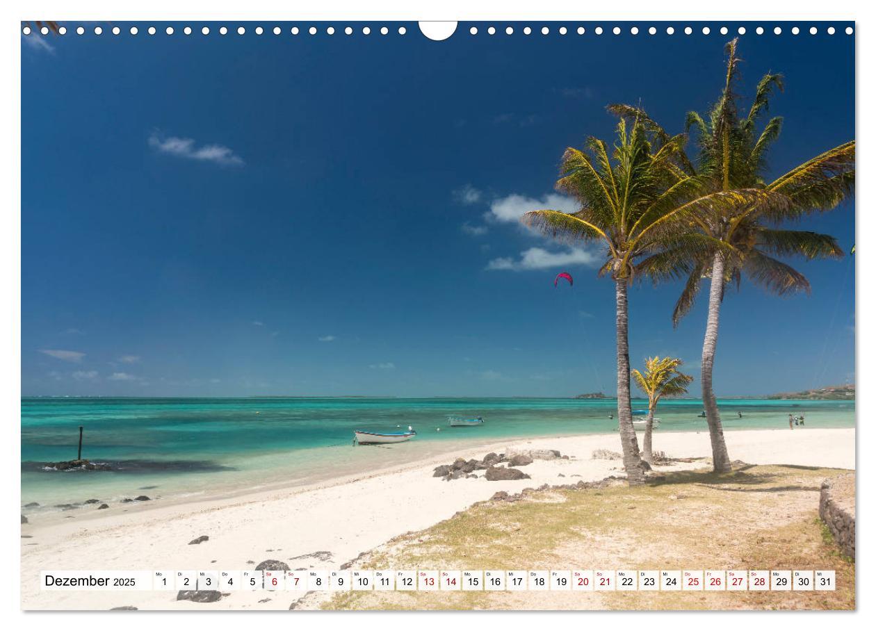 Bild: 9783435288113 | Traumstrände auf Mauritius (Wandkalender 2025 DIN A3 quer),...