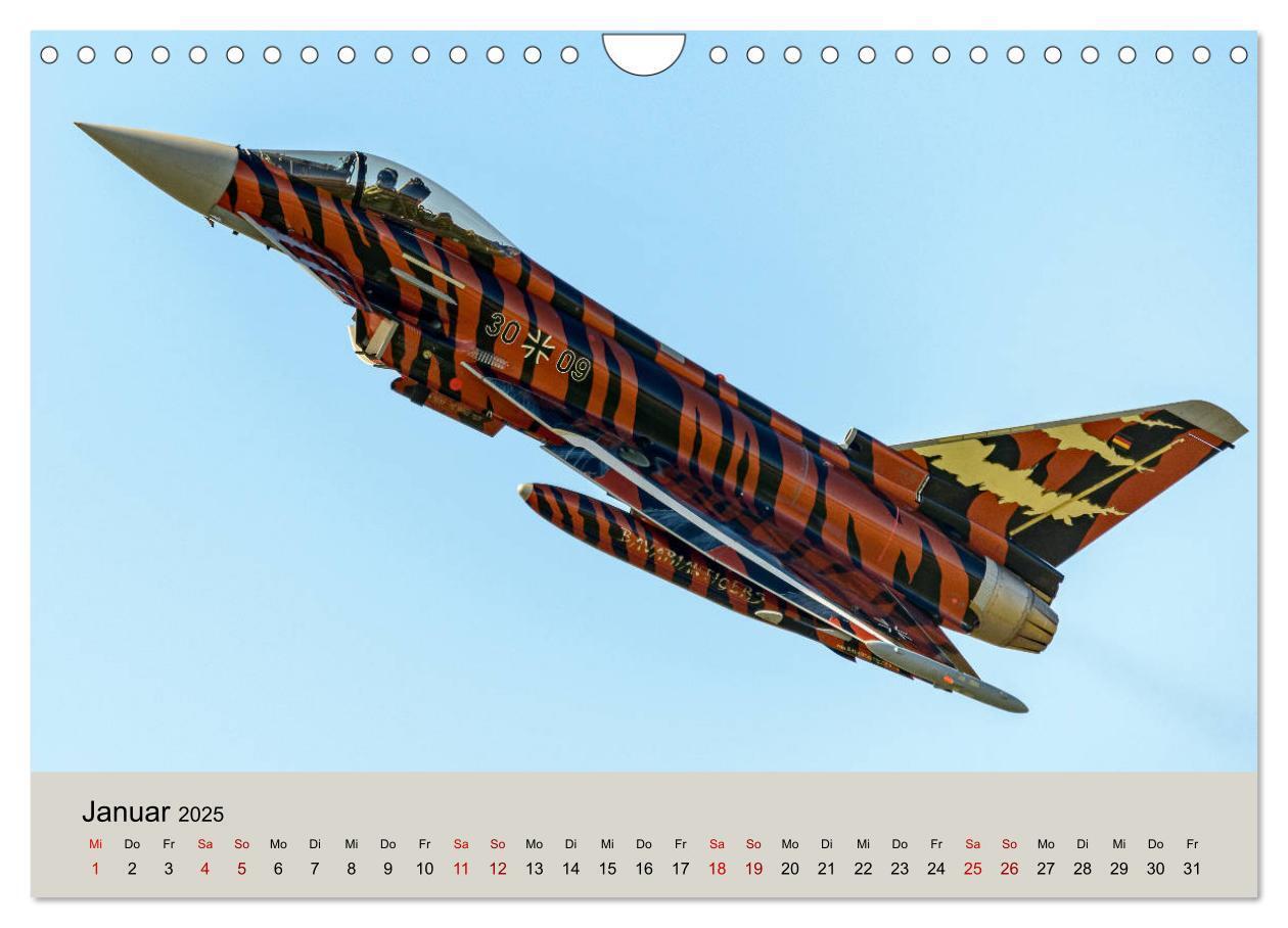 Bild: 9783435179244 | Kampfjet Eurofighter Typhoon (Wandkalender 2025 DIN A4 quer),...